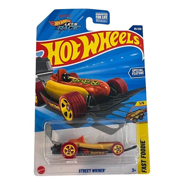 Hot Wheels Street Wiener 2024 Fast Foodie 95/250 1:64 Diecast Car - Picture 1 of 8